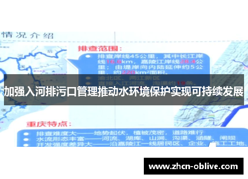 加强入河排污口管理推动水环境保护实现可持续发展